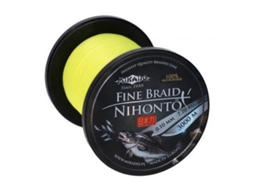 Linha Trançada Nihonto Fine 3000 M Amarelo 0.080 Mmmikado