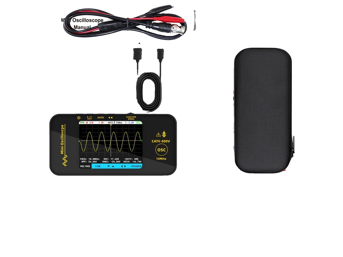 Osciloscópio Manual, Largura De Banda De 10mhz, Taxa De Amostragem De 48msa/s, Ot3 Oscilloprobe Oem