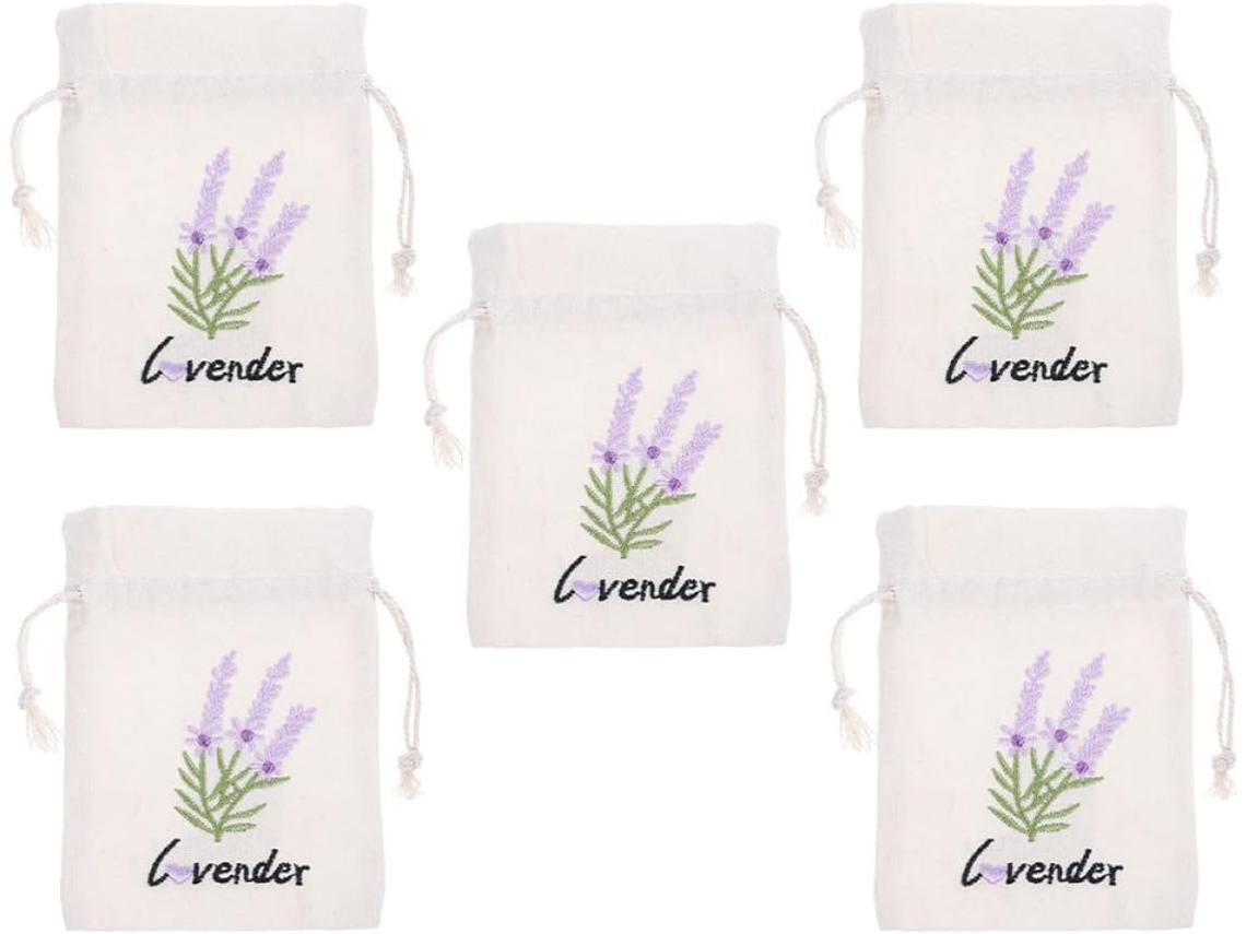 Conjunto 5 Sacolas Lavanda GOKOCO