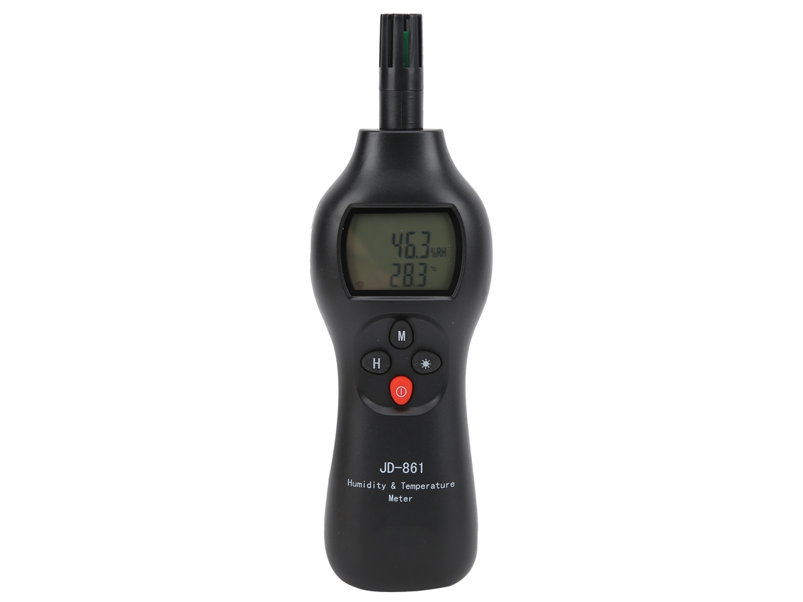 Termômetro Higrômetro Digital Portátil Jd‑861 Medidor de Temperatura e Umidade com Display Preciso