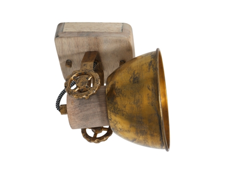 Candeeiro MEXLITE Gearwood 7968BR (Castanho)