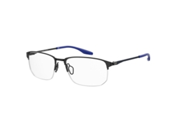 Armação de óculos de grau Under Armour UA-5047-G-807F617 masculina (preta - metal - 140 mm - Ø 56 mm)
