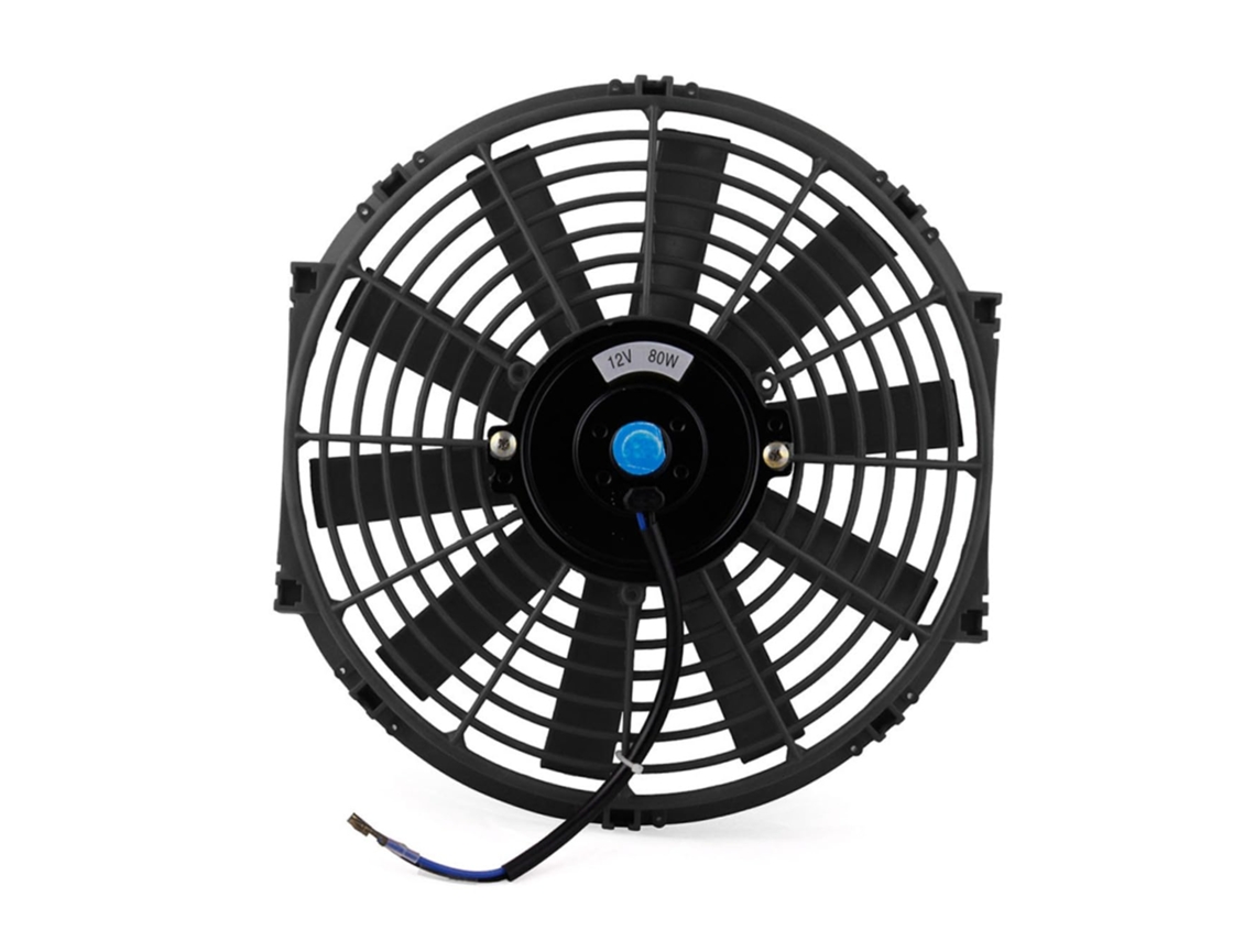 Ventilador Elétrico Preto Para Radiador De Carro, Ideal Para Remodelação.