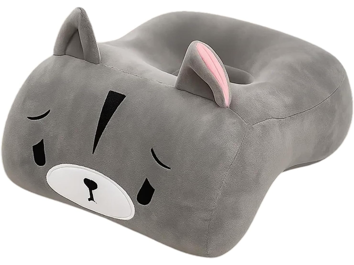 Almofada De Ouvido Com Furos Para Dormir De Lado, Almofada De Ouvido Com Furos, Confortável E Fofa, Adequada Para Cochilos No Escritório, Viagens, B
