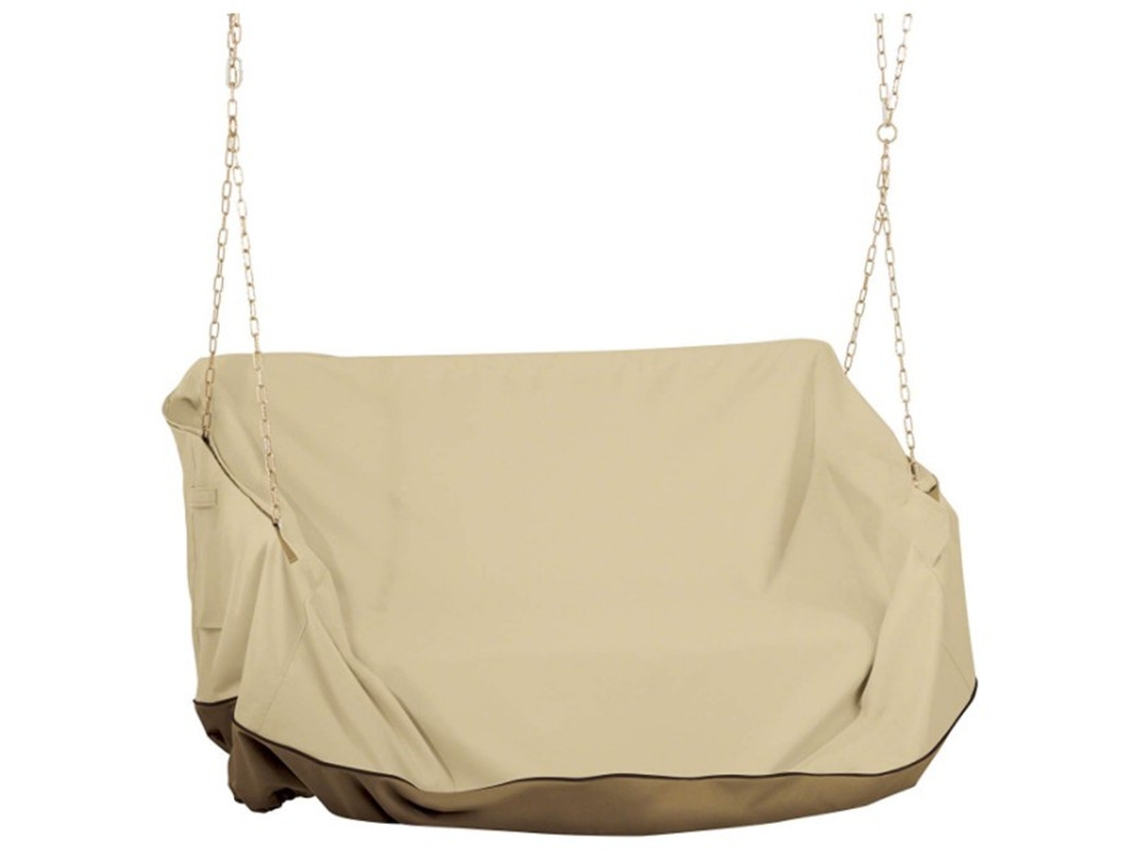 Capa para balanço externo, 140 x 62 x 79 cm, bege, à prova d'água, resistente, 420D YWP