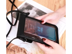 Bolsa De Ombro, Bolsa Para Celular, Bolsa Transversal, Bolsa Para Smartphone Com Tela Sensível Ao Toque, Preta. Oem