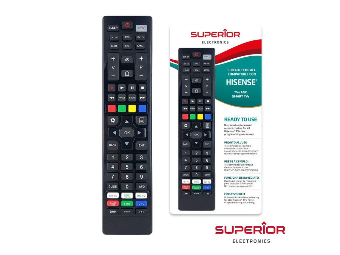 Comando Tv Universal Lcd/led Hisense Smart Tv