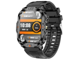 Smartwatch Com Chamada Bluetooth Design À Prova Dágua Para Ambientes Externos Rastreamento Esportivo Monitoramento De Frequência Yunzii