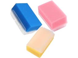 Conjunto De 3 Peças Escova Banho Esponja Iplusmile Para Bebês, Escova De Massagem, Produtos De Limpeza Para Bebês Banho