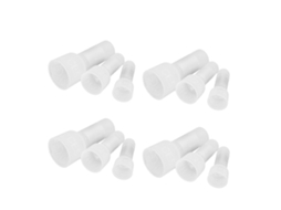 Kit Terminal De Crimpagem Nylon 300 Peças