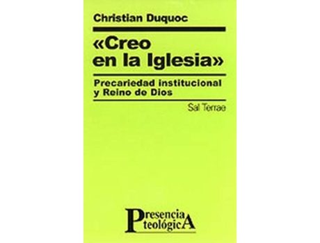 Livro Creo En La Iglesia de Christian Duquoc (Espanhol)