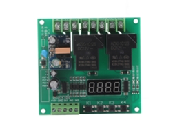 Placa De Controle Do Motor 220v Com Reversão E Atraso, Módulo De Ciclo De Temporização Com Dois Relés
