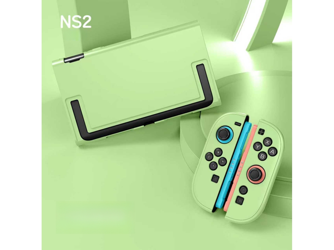 Capa para Nintendo Switch 2, Protetora com Alça Rígida SPQMENT (verde)