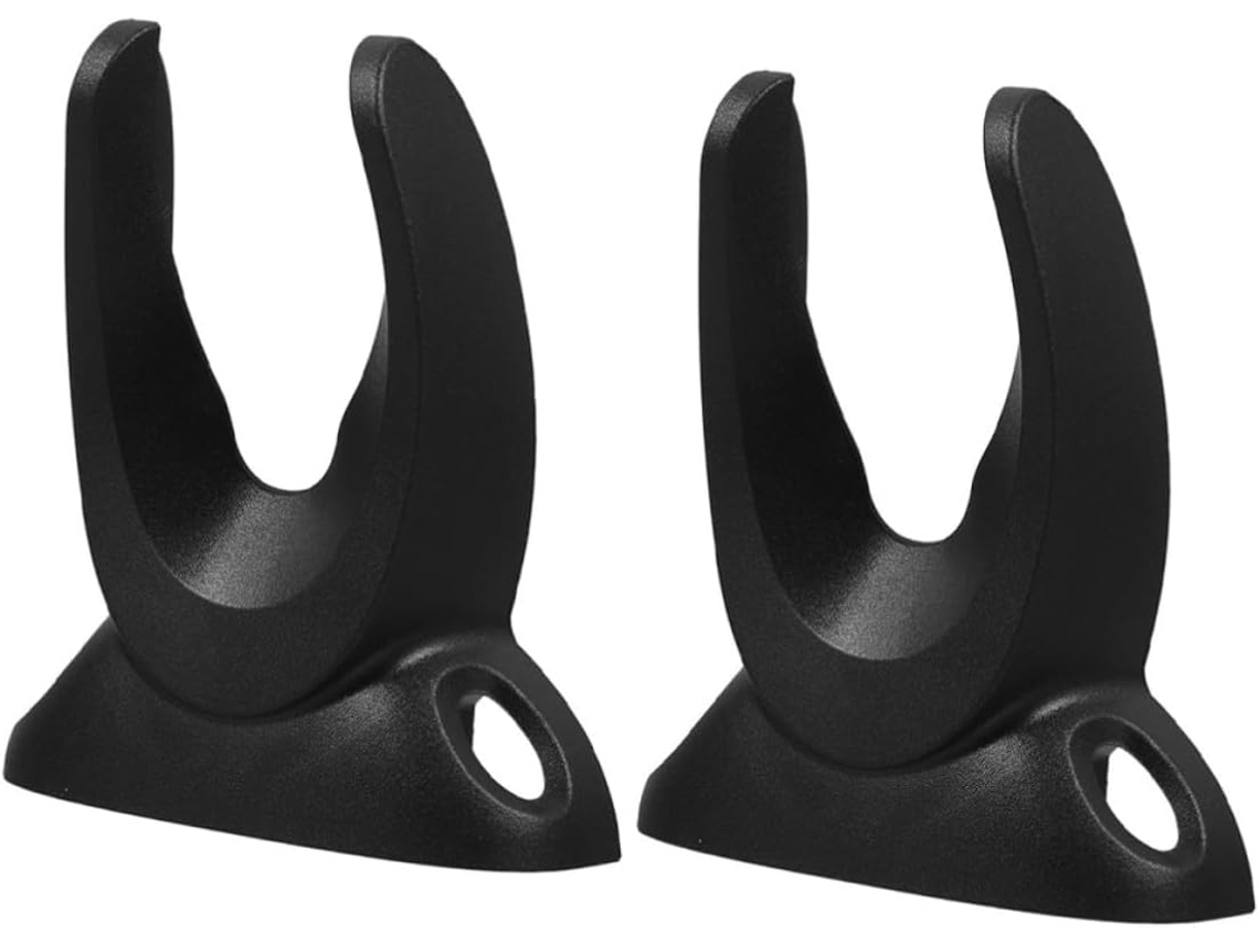 Suporte De Plástico Para Leitor De Código De Barras, 2 Peças, Preto