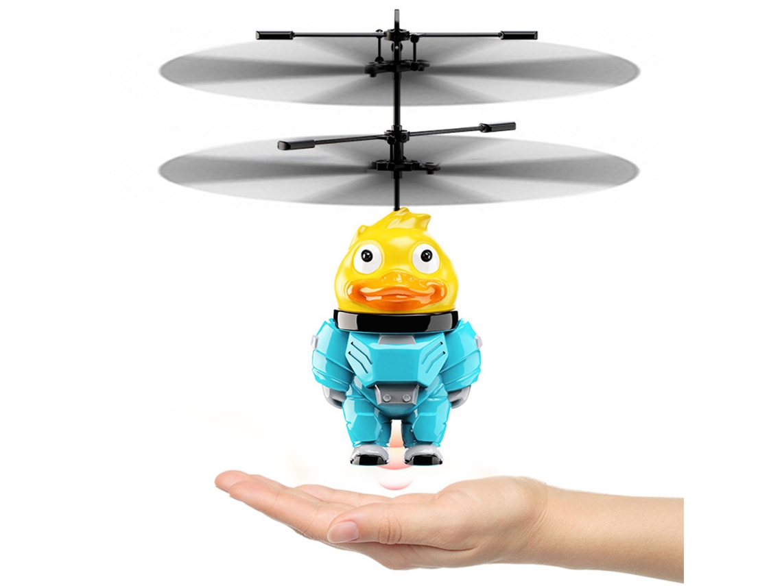 Primerox drone Indução Fly Aircraft Sensor Space Duck Toy Presente Natal Crianças Meninos Meninas