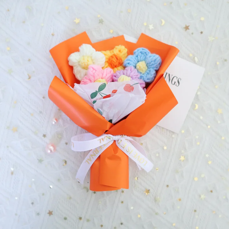 Buquês de Crochê, Buquês de Formatura, Buquês de Tricô, Presentes para o Dia Dos Namorados MDUG