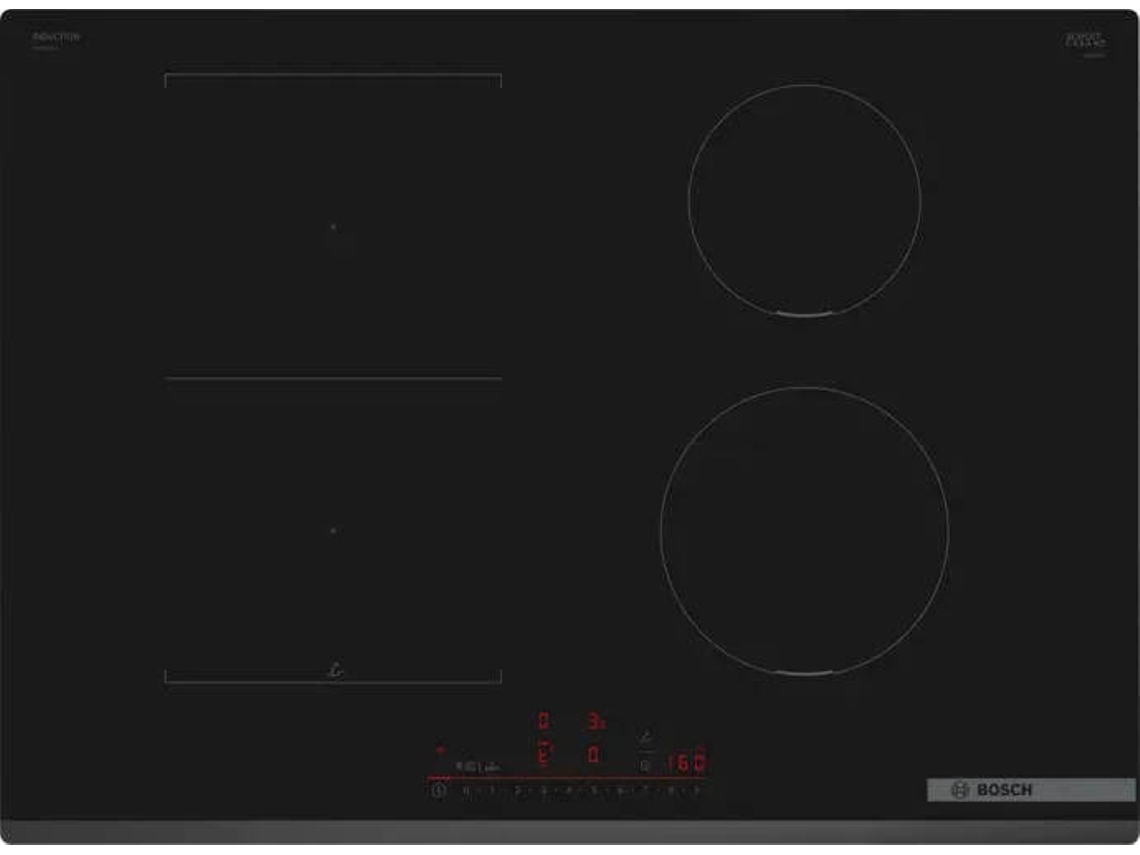 Placa de Indução BOSCH PVS731HC1E (Elétrica - 71 cm - Preto)