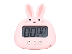 Timer Digital Cartoon LAXISCREED Cozinha Rosa Leão