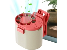 Mini Ventilador De Clipe, Compacto, Ajustável, Giratório, Sem Lâminas.