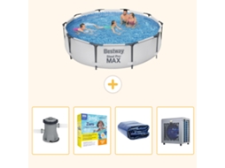 Bestway Piscina Bestway Steel Pro Max Redonda - 305x76 Cm - 5-peças S331