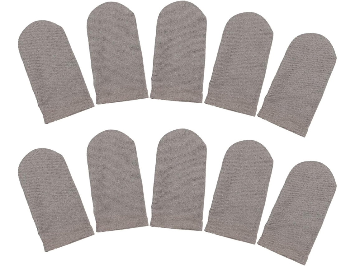 Nuobesty Pacote Com 10-protetores De Polegar Em Nylon Antitranspirante Para Jogos Celular, Leves E Fáceis De Usar, Para