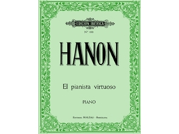 Livro El Pianista Virtuoso, 60 Ejerc. de Charles-Louis Hanon (Espanhol)