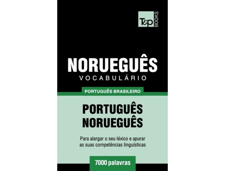 Livro Vocabulario Portugues BrasileiroNoruegues 7000 palavras de Taranov e Andrey (Português)