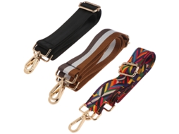 Conjunto De 3 Alças Ombro Ajustáveis​​ Para Bolsa Transversal, Multicores