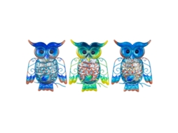 Owl Adorno 3 Unidades