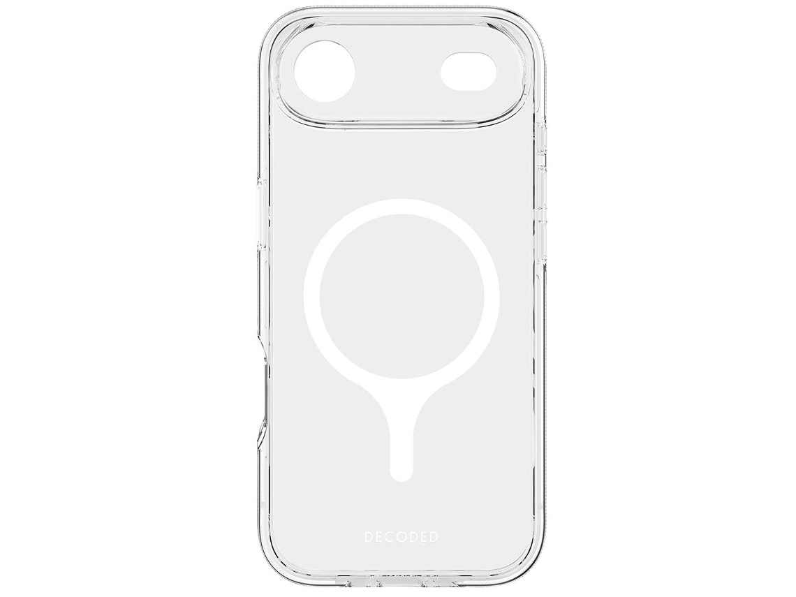 Decoded Capa Magsafe Para Iphone Air Drop Tecido Ultra Resistente Transparente