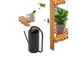 Irrigador, Bico Longo, Design Resistente À Ferrugem, Preto OEM