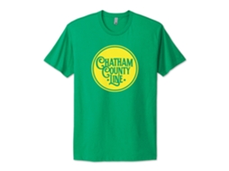 Camiseta Chatham County Line Circle ROCKINSTONE Unissex Adulto Mais Vendida Tamanho: XXXG