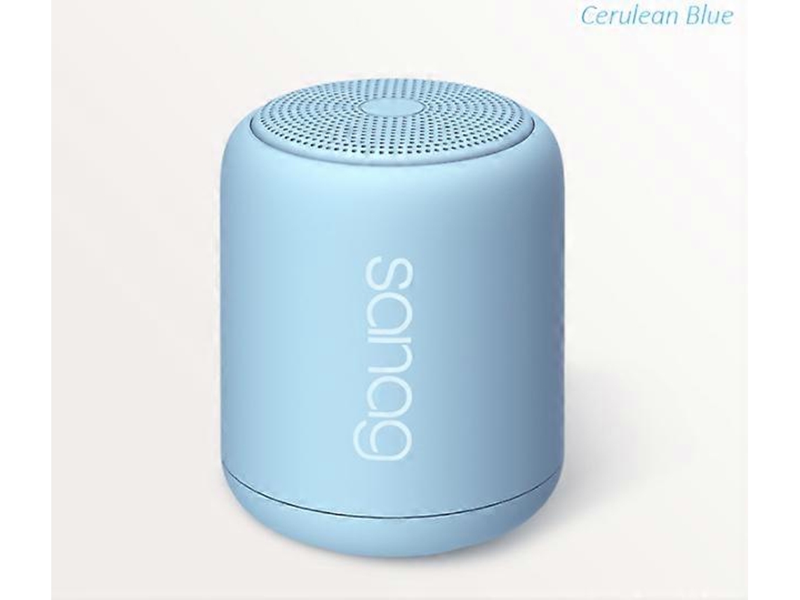 Caixa De Som Bluetooth, Mini Caixa De Som Portátil À Prova Dágua Para Ambientes Externos, Silenciosa Olysi Shop (azul Celeste Claro)