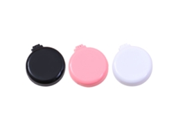 Pente De Bolso 3pcs Com Espelho, Escova Pequena E Portátil Para Viagem Rnemitery