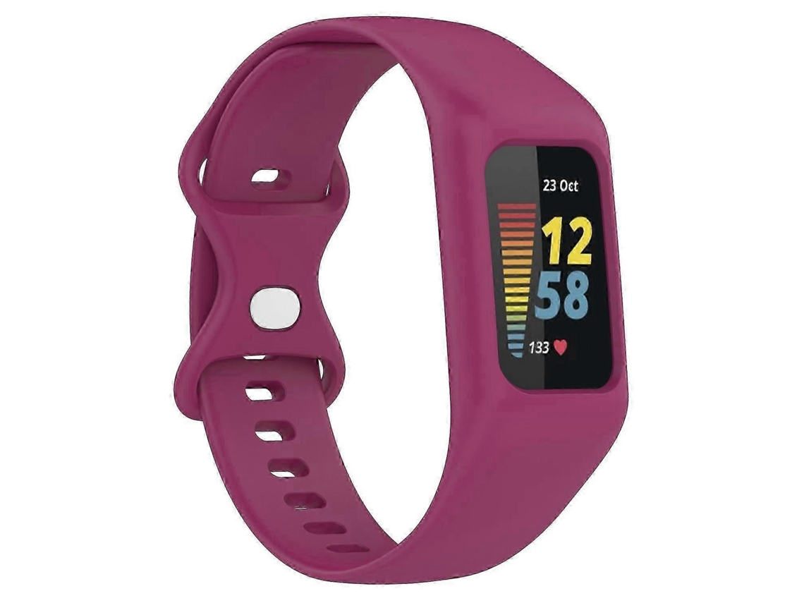 Pulseira De Silicone Com Capa Protetora Para Smartwatches Compatíveis.