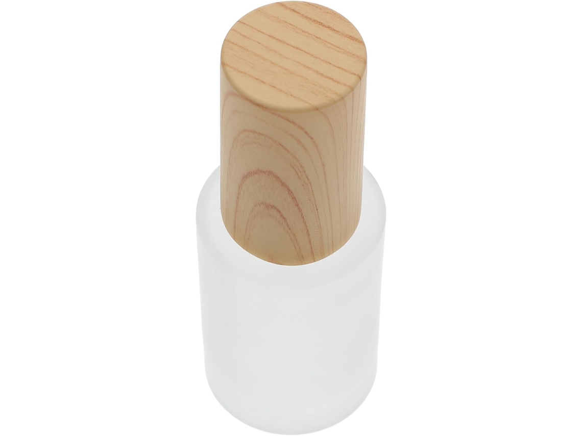 Frasco De Vidro Fosco De 30ml Com Spray, À Prova De Vazamentos E Design Elegante.