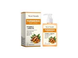 Loção Corporal Clareadora com Turmeric Suave, Pele Uniforme e Lumiosa LAXISCREED