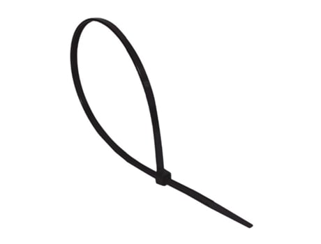 Bolsa 100 Bridas Nylon Negra 4.8200 Apolo Celo