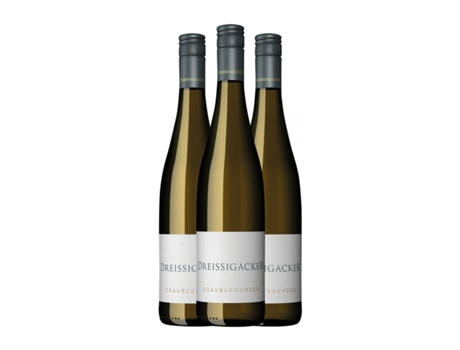 Vinho branco DREISSIGACKER Pinot Cinza Seco Rheinhessen (0.75 L - 3 Unidades)