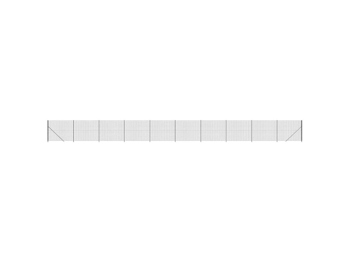 Wire Mesh Fence, Wire Mesh Fences Vidaxl Antracite Aço (1.6 X 25 M)