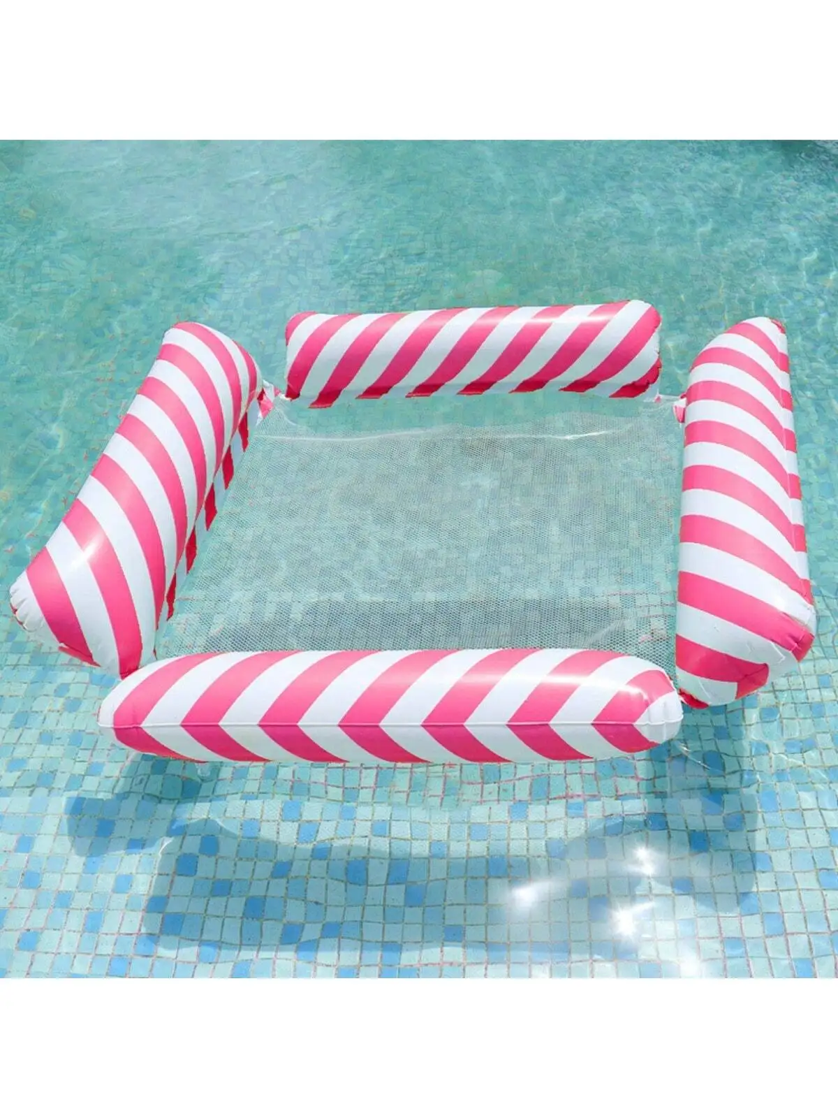 Redes aquáticas, colchões infláveis macios, colchões para natação, brinquedos para festa na piscina