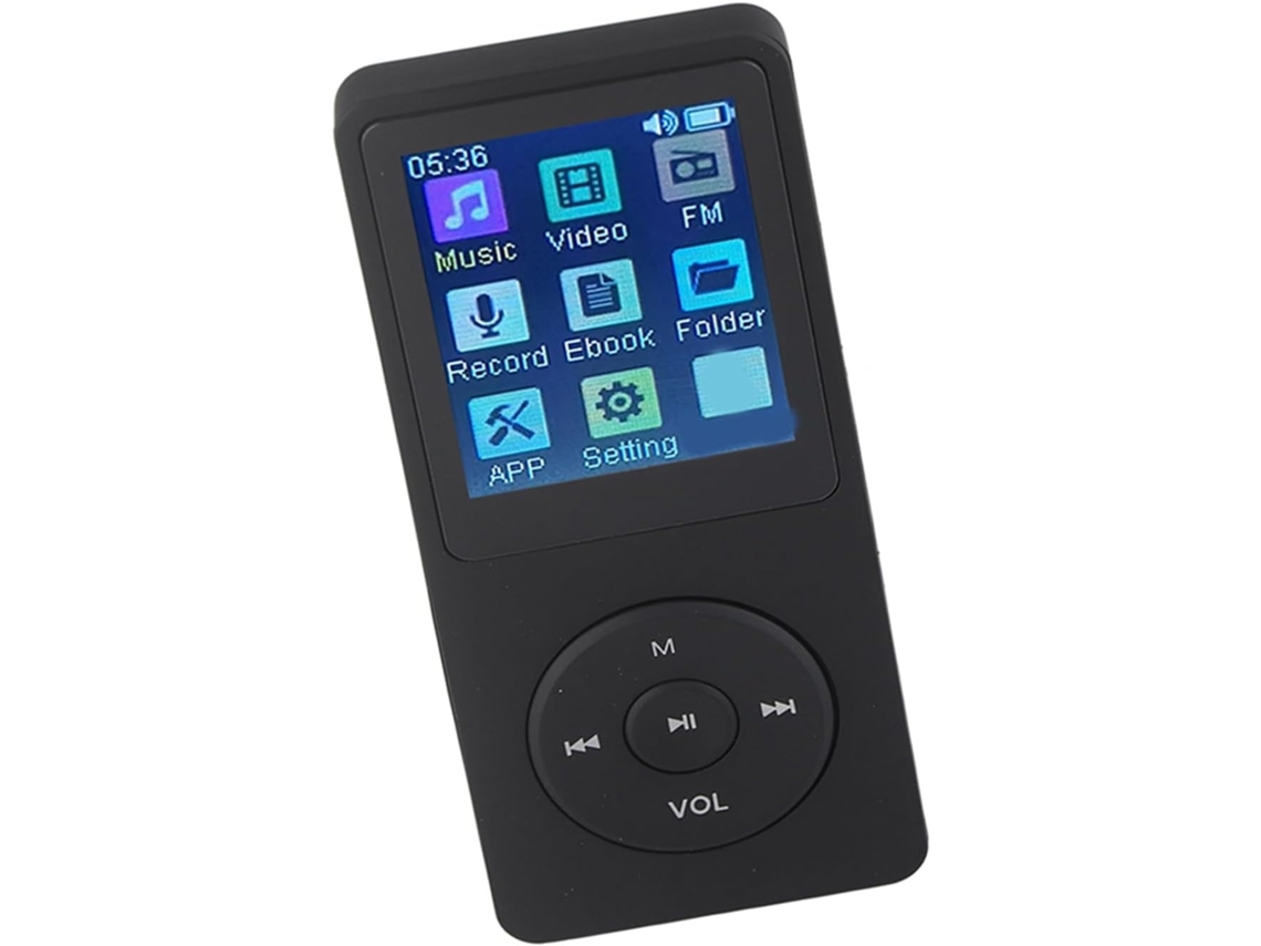 Focket Mp3 Player, Mp4 Player Ultrafino Com Tela Lcd De 1, 8 Polegadas, Som Sem Perdas, Reprodutor De Música Portátil