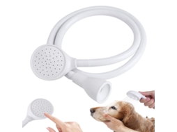 Chuveiro Para Lavagem De Animais De Estimação Com Conector De Borracha