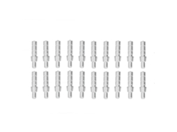20 Peças Bushing Pino Shaft Flecha Arco Diâmetro Interno 4.2mm Resistente À Desgaste Material Alumínio