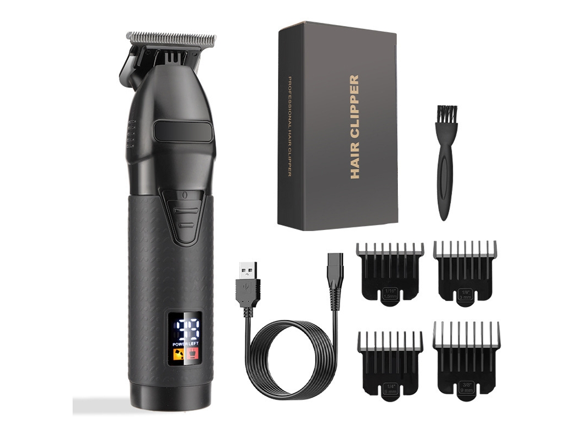 Máquina Cortar Cabelo Recarregavel S9 HENTEN HOME Preto