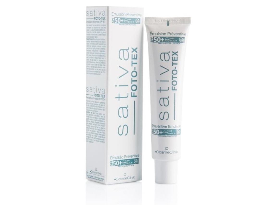 Sativa Photo Tex Creme Facial Spf 50 75 Ml COSMECLINIK