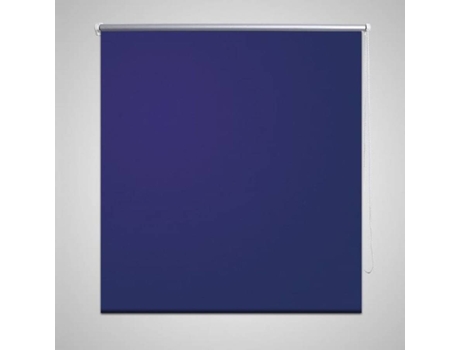 Estor de Rolo VIDAXL Azul Marinho (100 x 230 cm)