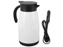 Chaleira elétrica de viagem 12v/24v 680ml aço inoxidável com manípulo ergonómico para carro LAXISCREED