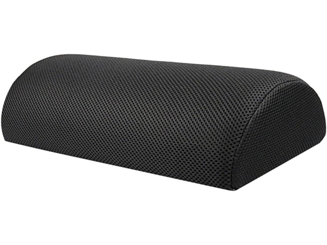 Apoio Para Os Pés Portátil Semicilíndrico 30x15 Cm Em Espuma De Grau Médico Massagem Relaxante, Antiderrapante E