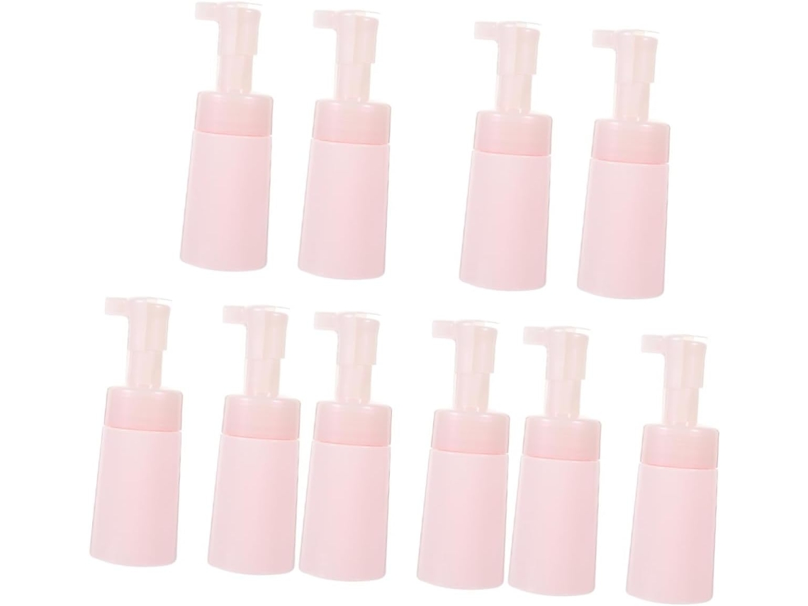 De 10 Frascos Dispensadores De Espuma Recarregáveis Para Loção Líquida E